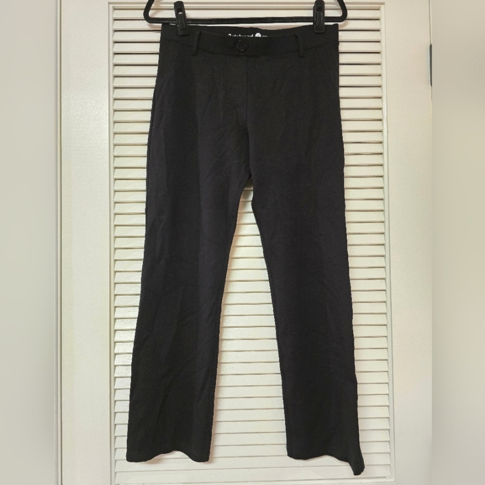Betabrand - (S-Petite) Black Classic Stretch Business Casual Office Pants